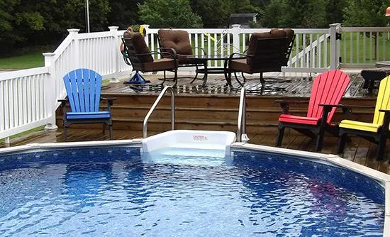 Evening Star pool liner installation photo